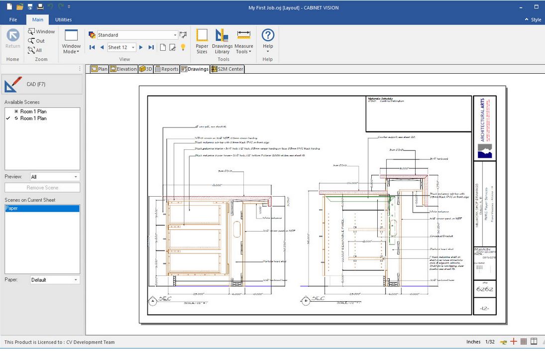 x2D CAD